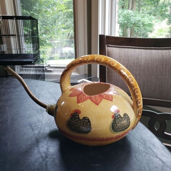 Water Pail Handmade & Painted in Italy - Picture 1 of 9